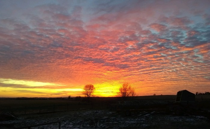 Traffic and cold, bless the&nbsp;Lord